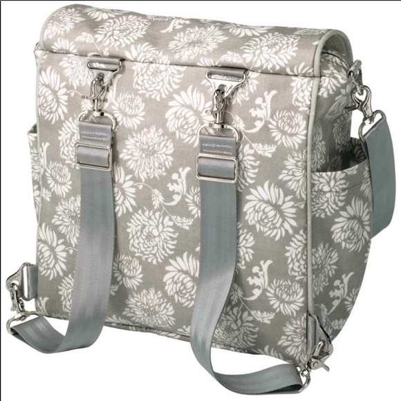 Petunia Pickle Bottom Boxy Backpack Misty Shanghai - Picture 2 of 8